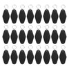 [PATIKIL] Motel Keychains, Retro, 24 Pcs, Blank Hotel Keychains, Lambus,