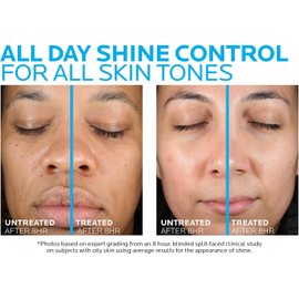 La Roche-Posay - Crema hidratante facial mate de doble reparación Toleriane, humectante en gel diario para controlar la piel grasa con niacinamida, sin aceite