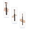 XUFAN 3PCS Foundation Concealer Brushes, Under Eye Mini Angled Brush,
