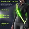 Todoxi LED Belt Reflective Sash for Walking at Night, High