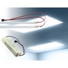 2x4' MagMann LED Troffer Retrofit Kit 40 Watt (3000k CCT)