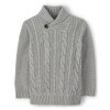 Gymboree Boys and Toddler Long Sleeve Cable Knit Shawl Sweater,