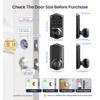 Veise VE018 Smart Knob Handle Lock - Fingerprint, App Control,