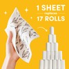 Papaya Reusable Paper Towels 4-Pack - 4 Sheets + 2