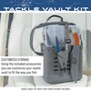 FROGG TOGGS EVA Tackle Vault Tote, Lightweight Customizable Tackle Bag