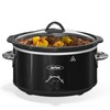 SUNVIVIPRO 4QT Slow Cooker & Mini Food Warmer with Removable