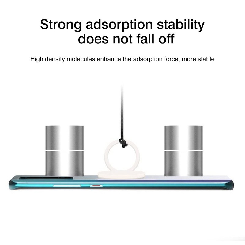 [2 Pack] Matte Finish Round Ultra-thin Cell Phone Ring Holder