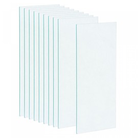 sourcing map Welding Helmet Inner Protective Lens 3.94 x 1.85 x 0.03 for Darkening Welding Filter Protective Lens Replacement Pack of 10 Clear