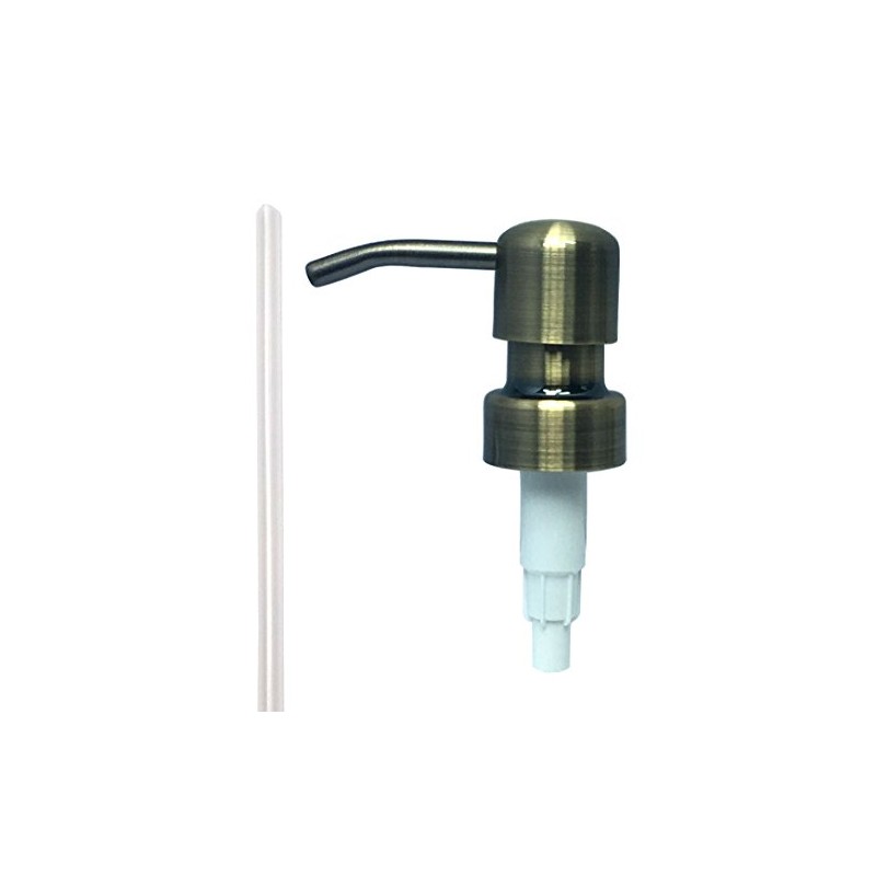 Antique Bronze Stainless Steel Lotion Dispenser Pump, 28/400
