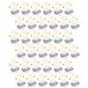 LVWIT 36 Pack Recessed Lighting 6 Inch with Junction Box,