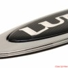 Lund Boat Raised Emblem Decal 2094234 | Logo Silver Black