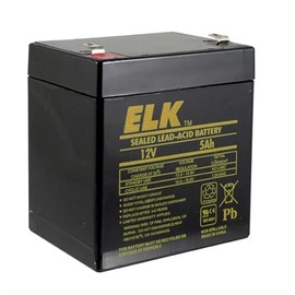 ELK PRODUCTS 12 Volt 5 Ah Rechargeable Battery
