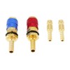 Water Cooled Quick Connector TOPINCN Welding Torch Quick Connector No-Leaks
