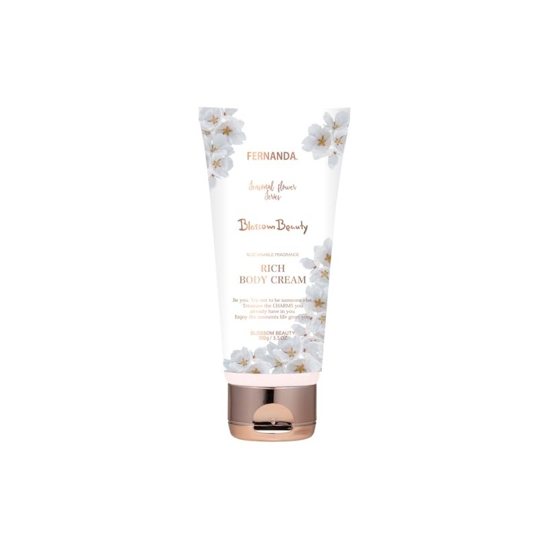 Fernanda Sustainable Fragrance Rich Body Cream Blossom Beauty (100g)