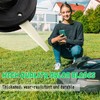 Glomora Lawn Mower Plastic Blade 24 Piece Replacement Kit For