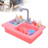 Kids Kitchen Toys Simulation Electric Dishwasher Sink Pretend Play Educational