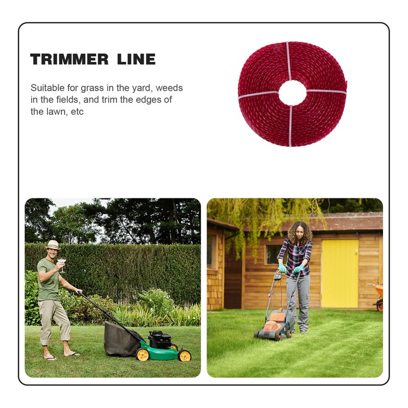 BESPORTBLE Versatile Mowing Line Suitable for Yard Field Lawn Edging