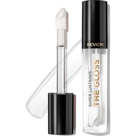 Revlon - Brillo de labios, Super Lustrous The Gloss, no es pegajoso, acabado de alto brillo 200 Crystal Clear | Non-sticky lip gloss with glossy-shine