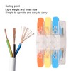 10Pcs Lever Wire Connector Electrical Quick Wiring Connect Inline Splicing