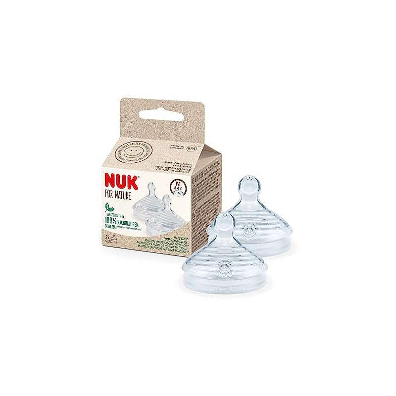 Nuk For Nature Teats M 2 Units