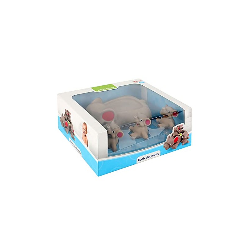 Toi-Toys Little Stars Bathtub Playset Large Bath Elephant & Little
