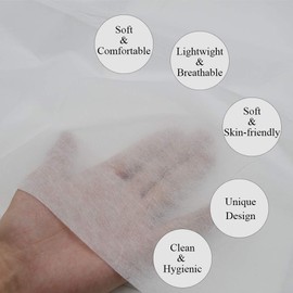 AMD Ritmed Thick and Durable Disposable Bed Sheets Covers for Massage Facial Waxing and Body Treatments, Drape Sheets 36" x 72" non-woven Material (25pc)