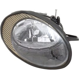 Evan Fischer Driver and Passenger Side Headlight for Ford Taurus 1998-1999 Halogen With bulb(s) Production Date From June 10 1998 Replaces# XF1Z13008BA XF1Z13008AA