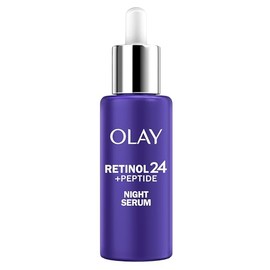 Olay Retinol 24 MAX Suero Suavizante Nocturno, Sin Fragancia, 1.3 Oz