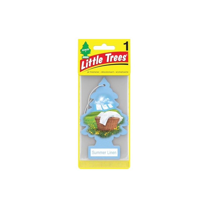 LITTLE TREES Car Air Freshener | Hanging Paper Tree for