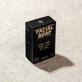 LABORATORIO BIOCOSMETICA SA DE CV Activated Charcoal Facial Soap / Jabón Facial de Carbón Activado