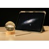 PENTBURG Crystal Ball Lamp, Luminous Solar System/Galaxy Crystal Table Light
