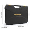 CRESOLVIA 199 Piece Home Tool Set Basic Household Auto Repair