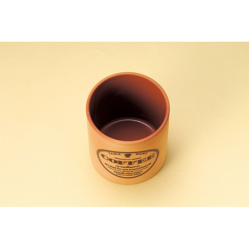 Mino Ware K60706 Terracotta Canister Coffee