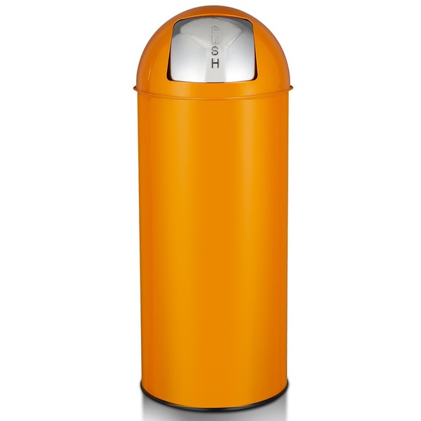 MERXENG 65L/17 Gallon Heavy Duty Stainless Steel Tall Commercial Trash