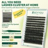 KEYYOULASH Flora Lash Clusters Kit 3D DIY Lashes Extension Kit
