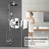 Rusee Shower Head Holder, Slider Bar, Wall Bar, 25 mm