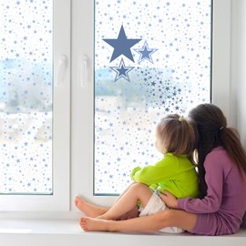 12 Pieces Sparkle Star Stencil Stars Background Craft Stencils Mixed Media Stencils for Painting on DIY Card Making Scrapbook Paper Fabric Pillows (12 Star)