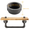 3/4" Industrial Pipe Fitting Caps - Home Expert 20 Pack