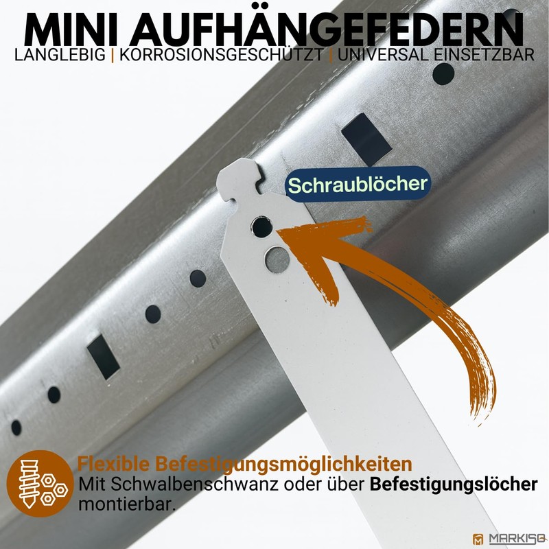 markiso | Roller shutter suspension spring locking spring steel spring