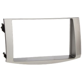 Metra 95-8215S Double DIN Dash Kit for Select 2005-2010 Toyota Avalon Vehicles (Silver) (958215S)