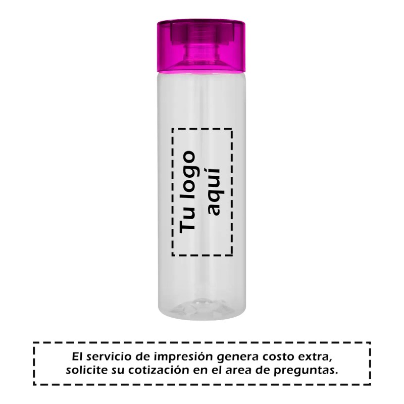 Pack De 5 Vasos De Plástico Con Tapa Enroscable 660ml
