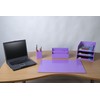 EXACOMPTA - Ref.67964D - Vertical sorter/letter holder with 3 compartments
