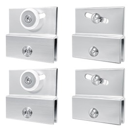 4 Pcs M 6054 Top Bracket Roller Assembly for Frameless Shower Doors