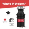 Amana A33 W/C Garbage Disposal with Power Cord, 1/3 HP,