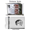 2Stoned Rivet Belt 4 cm with Chrome Buckle for Women