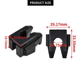 20mm Black End Cap Compatible with Hilti SMD 57 Magazine
