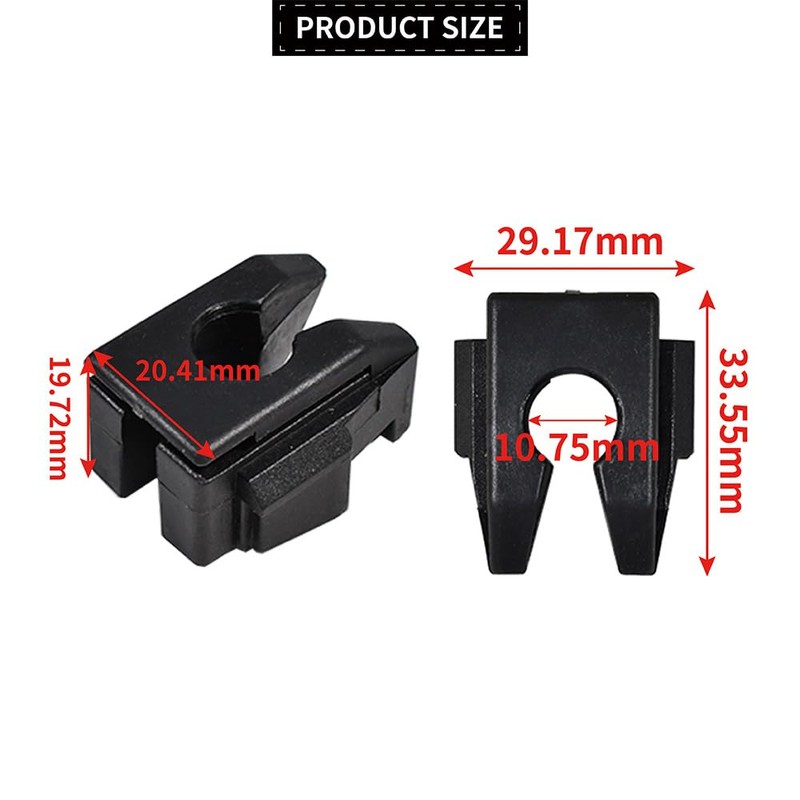20mm Black End Cap Compatible with Hilti SMD 57 Magazine
