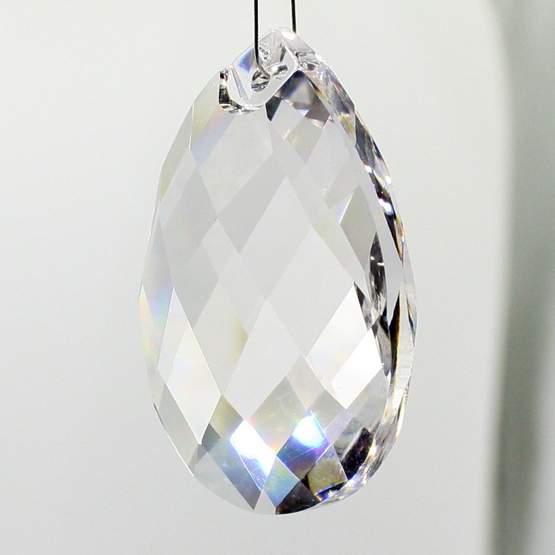 Feng Shui Crystal Suncatcher Drops, 76 mm, Facets, High Lead