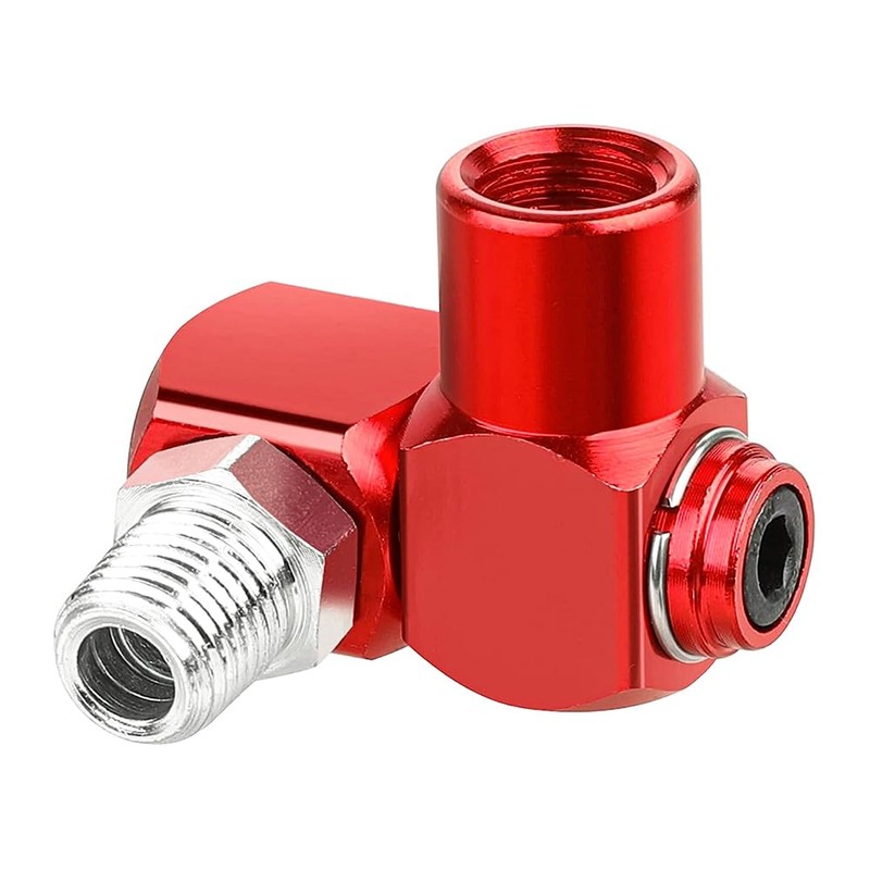 Tiardey 2Packs 1/4 Inch 360 Degree Swivel Air Hose Connector