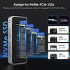 WAVLINK 40Gbps M.2 NVMe SSD Enclosure, Tool-Free Installation, NVMe Enclosure